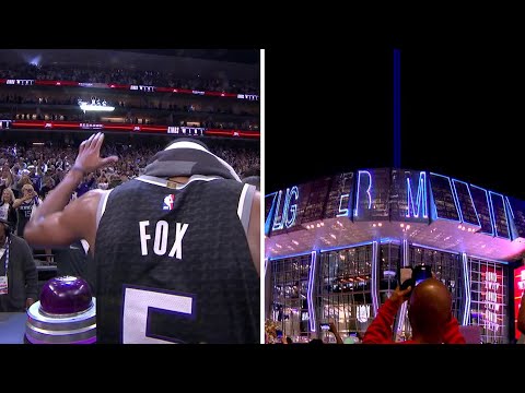 De'Aaron Fox LIGHTS THE BEAM after Kings' FIRST playoff win since April 30, 2006 🚨