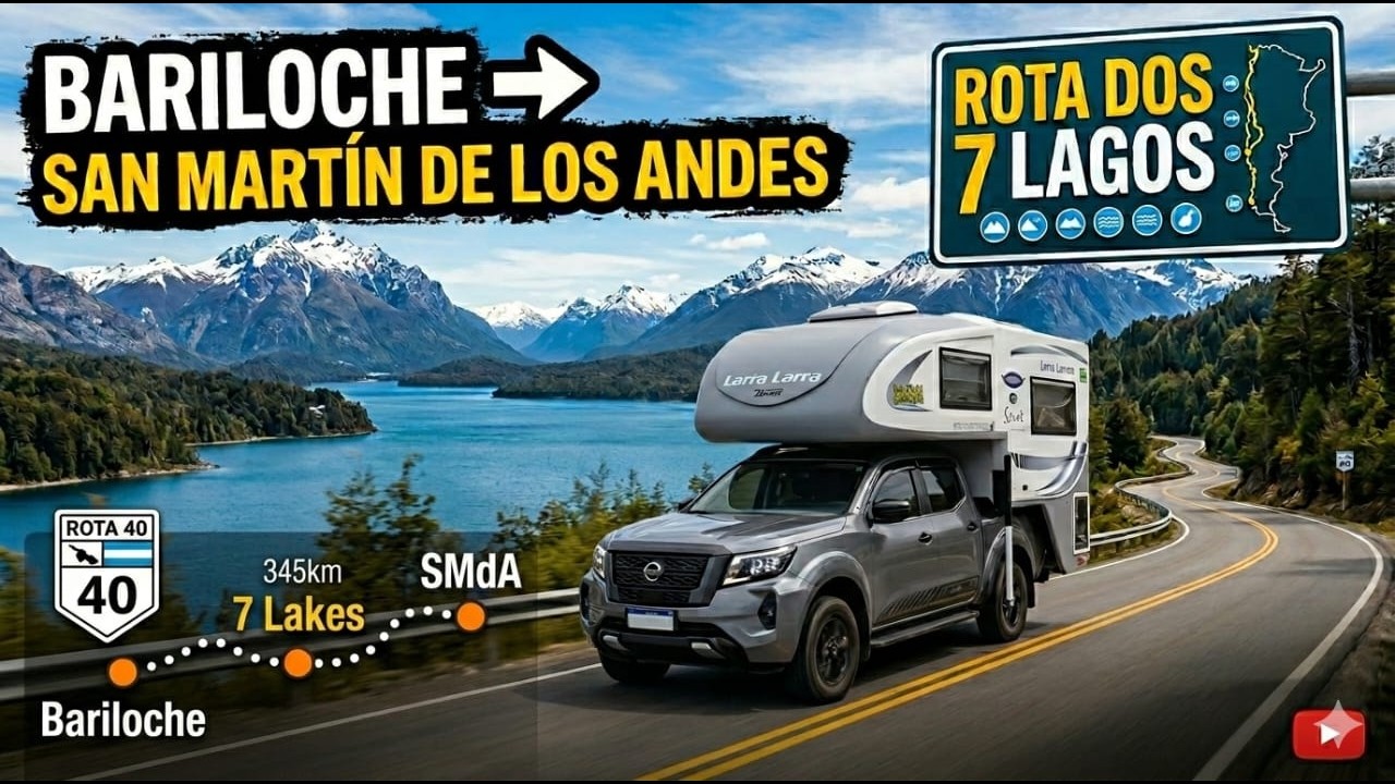 ​A Rota dos 7 Lagos: De Bariloche a San Martín de Los Andes de Camper
