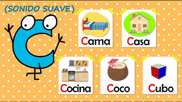 LETRA C (SONIDO SUAVE) FÁCIL 🌀 APRENDE A LEER SÍLABAS Y PALABRAS / VIDEOS EDUCATIVOS PARA NIÑOS.