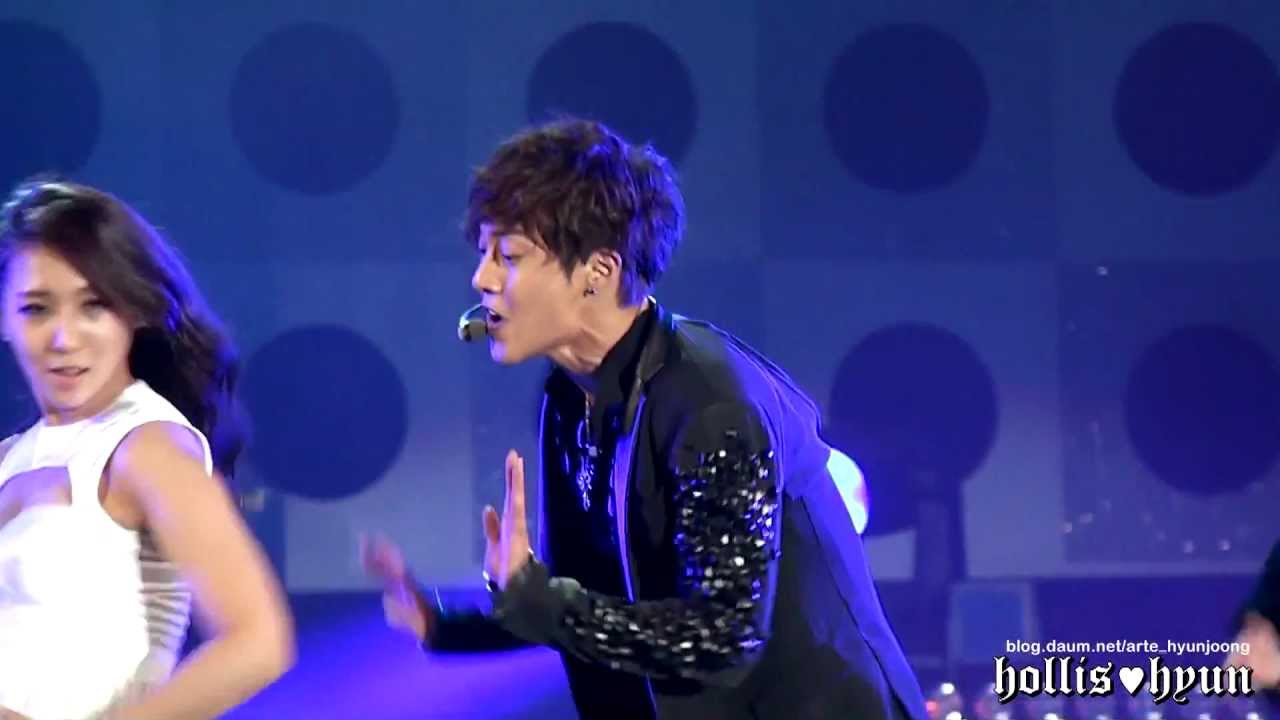 120804 Kim Hyun Joong(김현중) Lucky Guy@Asia Song Festival