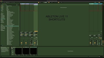 Ableton Live 11| Shortcuts| Quick Commands