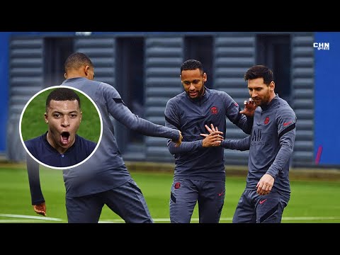 Mbappe FUNNIEST Moments with MESSI & NEYMAR 😂