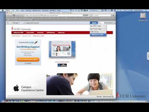 Learning Management System (LMS) at UCSI University