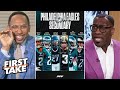 FIRST TAKE | "Eagles roster looks unstoppable" - Stephen A.: Eagles can win Super Bowl next season