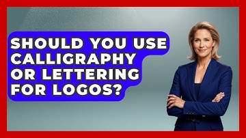 Should You Use Calligraphy Or Lettering For Logos? - Graphic Design Nerd