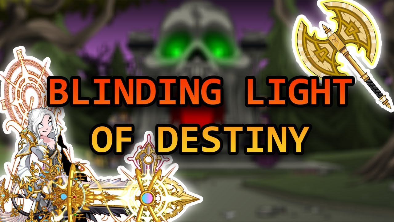 AQW | GETTING BLINDING LIGHT OF DESTINY