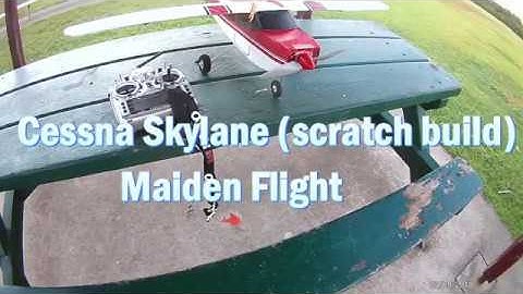 Cessna Skylane Scratch built Maiden Flight