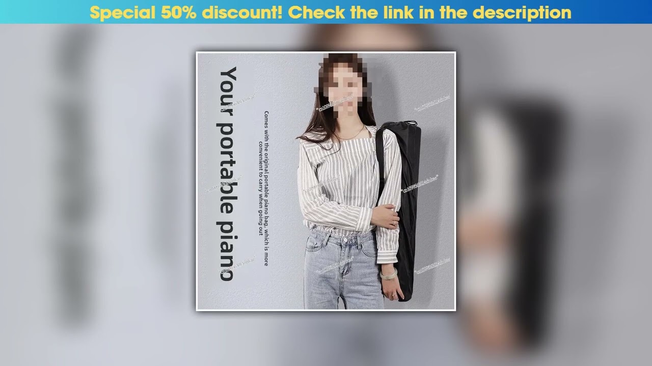 Best Splicing Folding Piano 88-key Portable Piano Smart Follow-up Electronic Piano Counterweight Ke