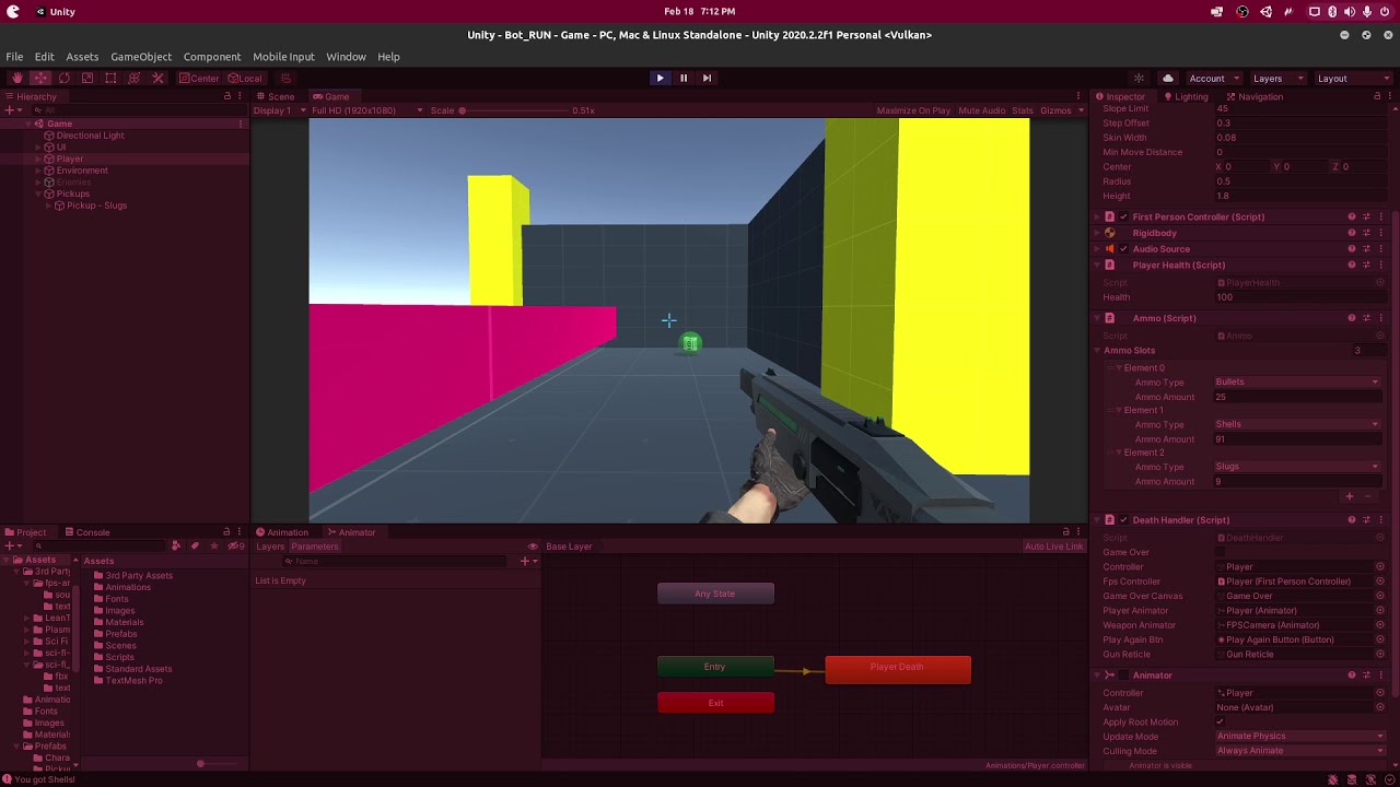 Bot_RUN - Ammo Pickups