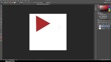 Photoshop Tutorial - How to create a triangle