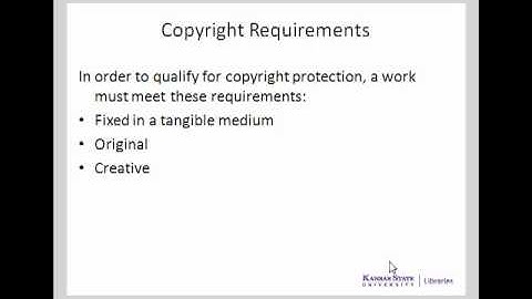 Copyright Basics