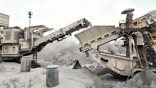 Mobile Jaw Mounted Crusher Rock Crushing Machine Manufacturer From China