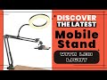 Brolaviya Mobile Holder Stand with Ring Light for Video making 