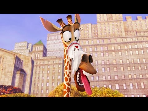 DreamWorks Madagascar | Best of Gloria and Melman Clip | Madagascar Funny Moments | Kids Movies