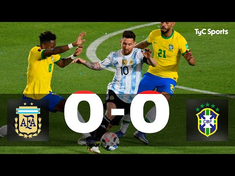 Argentina 0-0 Brasil I Eliminatorias a Qatar 2022