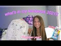 whats in my backpack 2021!!(freshman year)