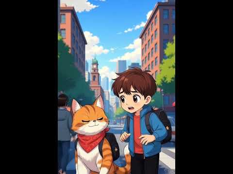 Первый день в школе #ai #video #anime