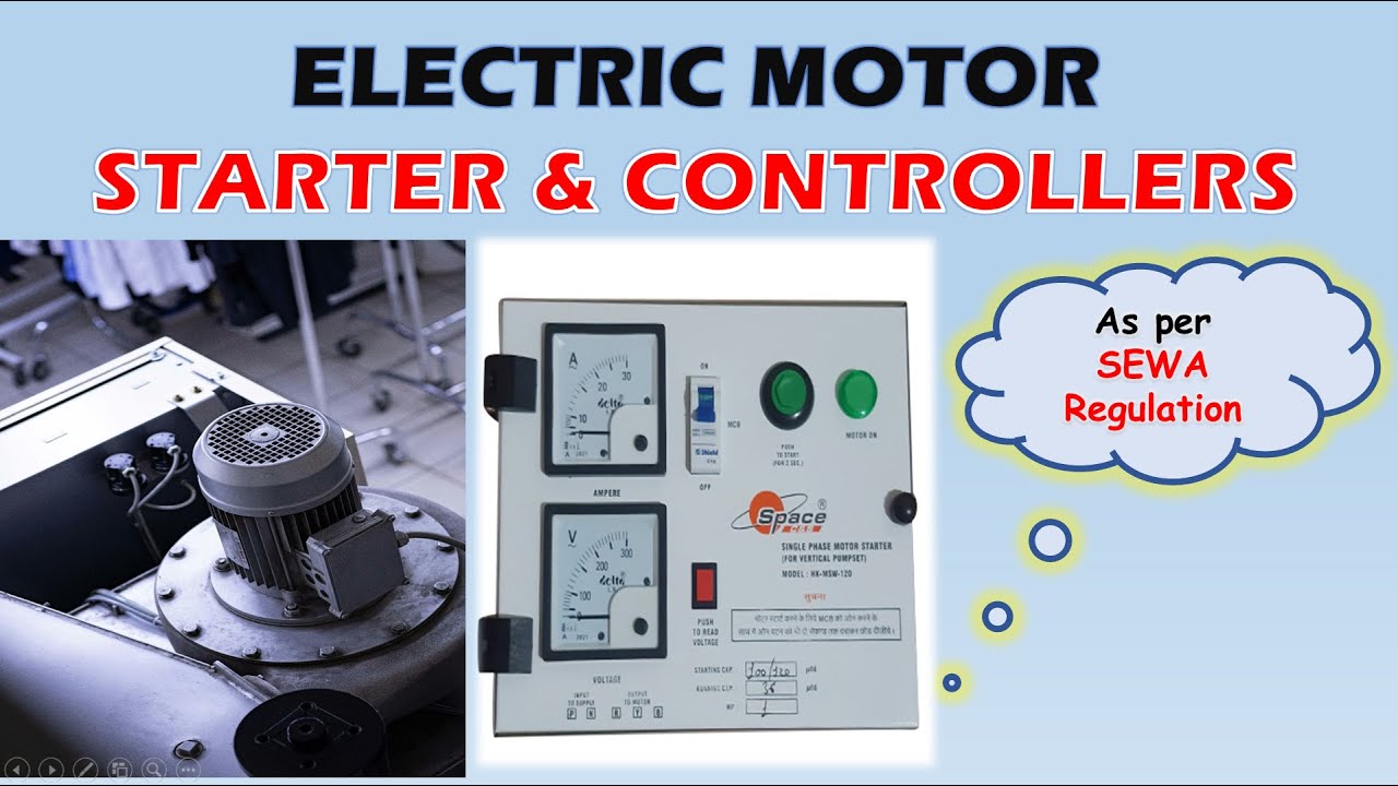 Maximum Permissible current for Motors - SEWA regulation | V-11