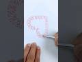 3D heart drawing - how to draw step by step tutorial #3d #3dart #drawing #heart #reels