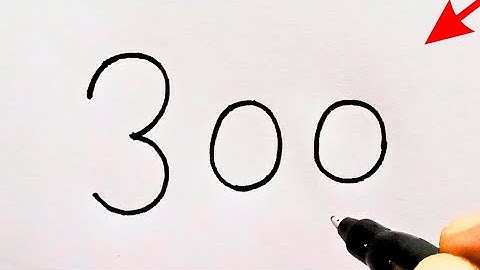 How To Draw A Cute Rabbit From Number 300 | Rabbit Drawing Easy Step By Step | Online Drawing