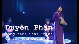 Video thumbnail of "Duyên Phận Karaoke | Như Quỳnh | beat chuẩn"