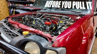 Nissan Xterra Engine Removal: Do This Before You Start Pulling The VG33E.