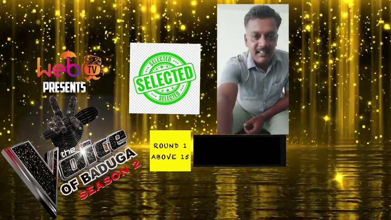 SURJITH KINNAKORAI|VOICE OF BADUGA - 2 | FIRST ROUND WINNER | WE BADUGA TV