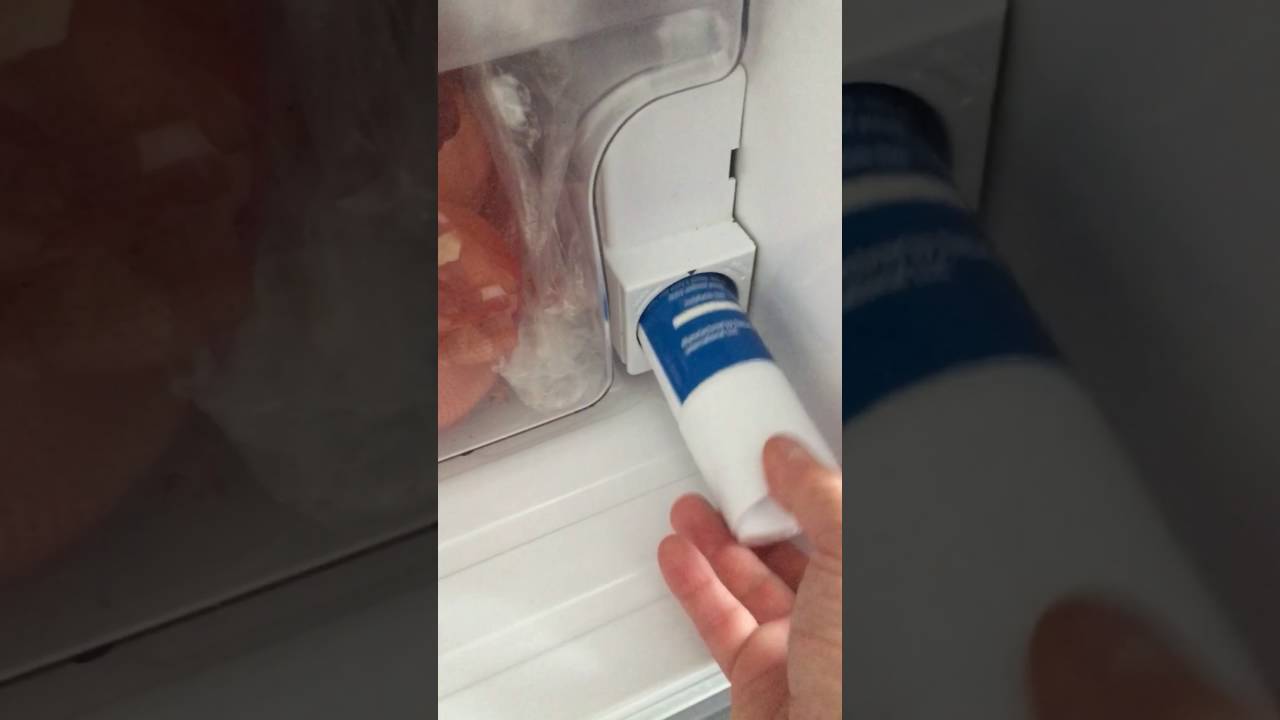 Detector difícil Continente Como Reemplazar el filtro de un refrigerador Samsung - YouTube