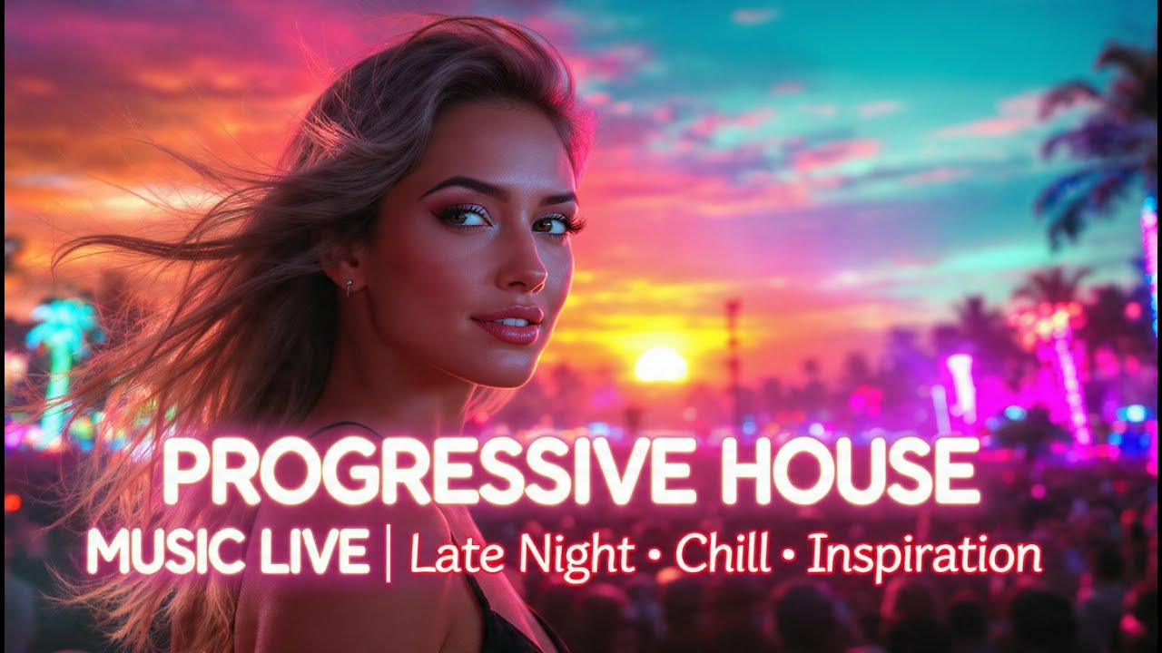 Progressive House Music Live | Late Night • Chill • Inspiration