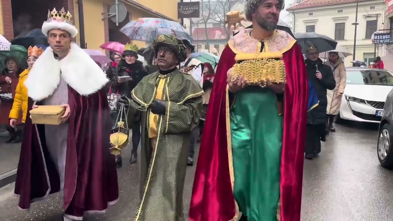 Wadowice. Orszak Trzech Króli 2024