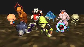 Monster Pack, 3D Character Models in Unity Asset Store #2