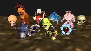 Monster Pack, 3D Character Models in Unity Asset Store #2