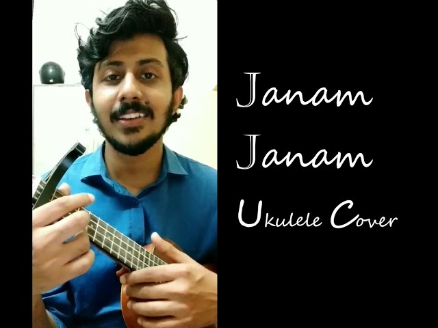 Janam Janam Ukulele cover class=