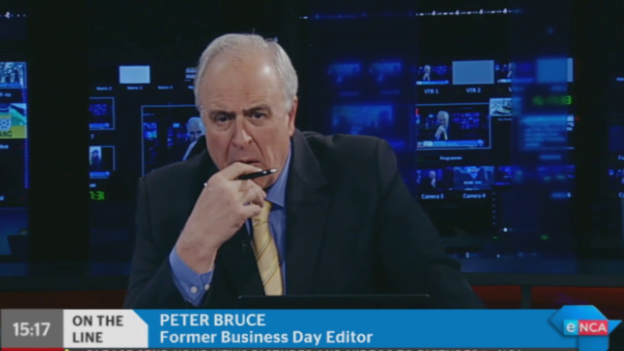 Black First Land First protest outside Peter Bruce's house