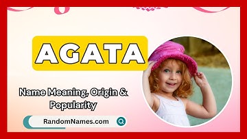 Agata - Baby Girl Name Meaning, Origin & Popularity - RandomNames.com