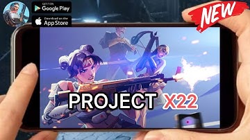 PROJECT X22 (ENG/BETA) 2022 New-Online Battle-Royale Game Android-Gameplay