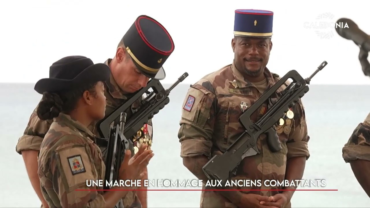 Une marche en hommage aux anciens combattants