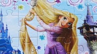 Disney Princess Puzzle Games Rompecabezas de Rapunzel Kids Learning Toys Jigsaw Pascal screenshot 4