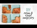 DIY Epoxy Resin & Wood Coasters | How To