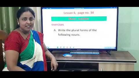 Class 4 English I (Lesson 6, 21/05/2020)