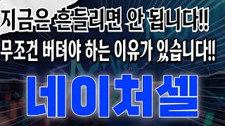 네이처셀 - 지금은 흔들리면 안 됩니다!! 이 자리는 무조건 버텨야 하는 이유가 있습니다!!
