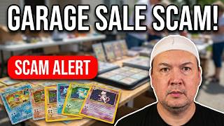 Someone Tried to Scam Me with Pokémon Cards at My Garage Sale #pokemon
