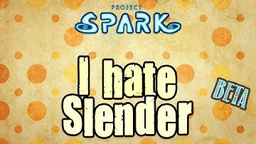 "Slender" Project Spark Beta Xbox One (My second try!)