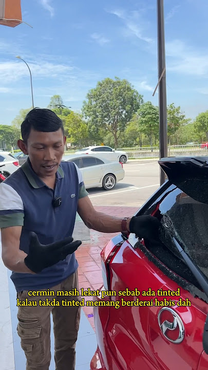 Cermin kalau pecah mesti bersebab, tak mungkin pecah tiba2 tanpa sebab!