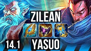 ZILEAN vs YASUO (MID) | 10/2/29, 400+ games | BR Master | 14.1
