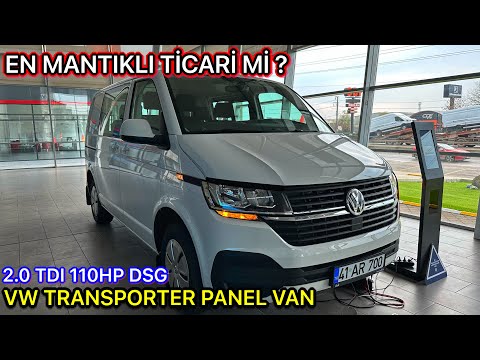 EN İYİ TİCARİ Mİ ? | VW TRANSPORTER PANEL VAN | 2.0 TDI 110HP DSG