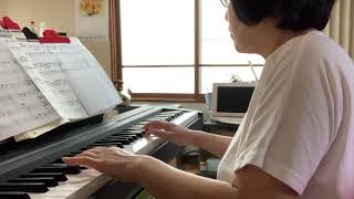 【第163回】愛の讃歌(エディット・ピアフさん) 入門楽譜でピアノ弾いてみた　by  Sally