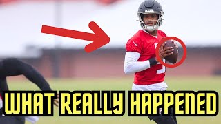 Michael Penix TOSS'N ROCKETS With Kirk Cousins At Atlanta Falcons Practice | 2025 OTAs Minicamp