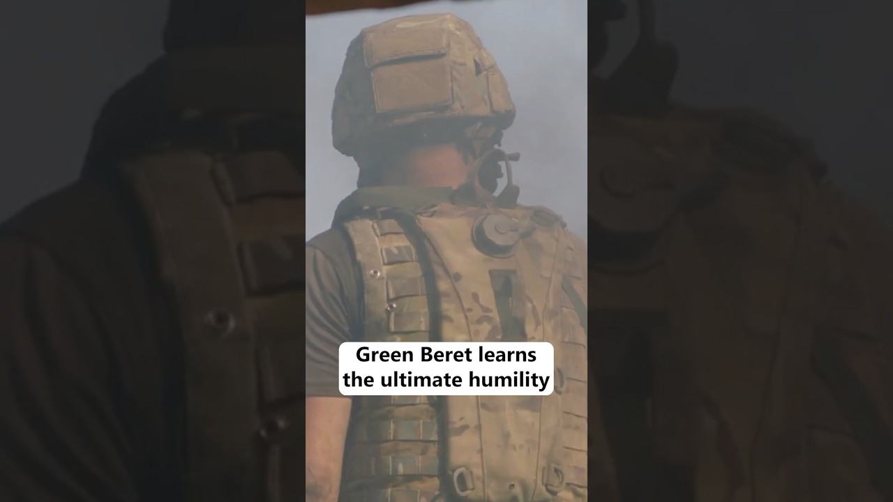 From Green Beret Graduate to Errand Boy