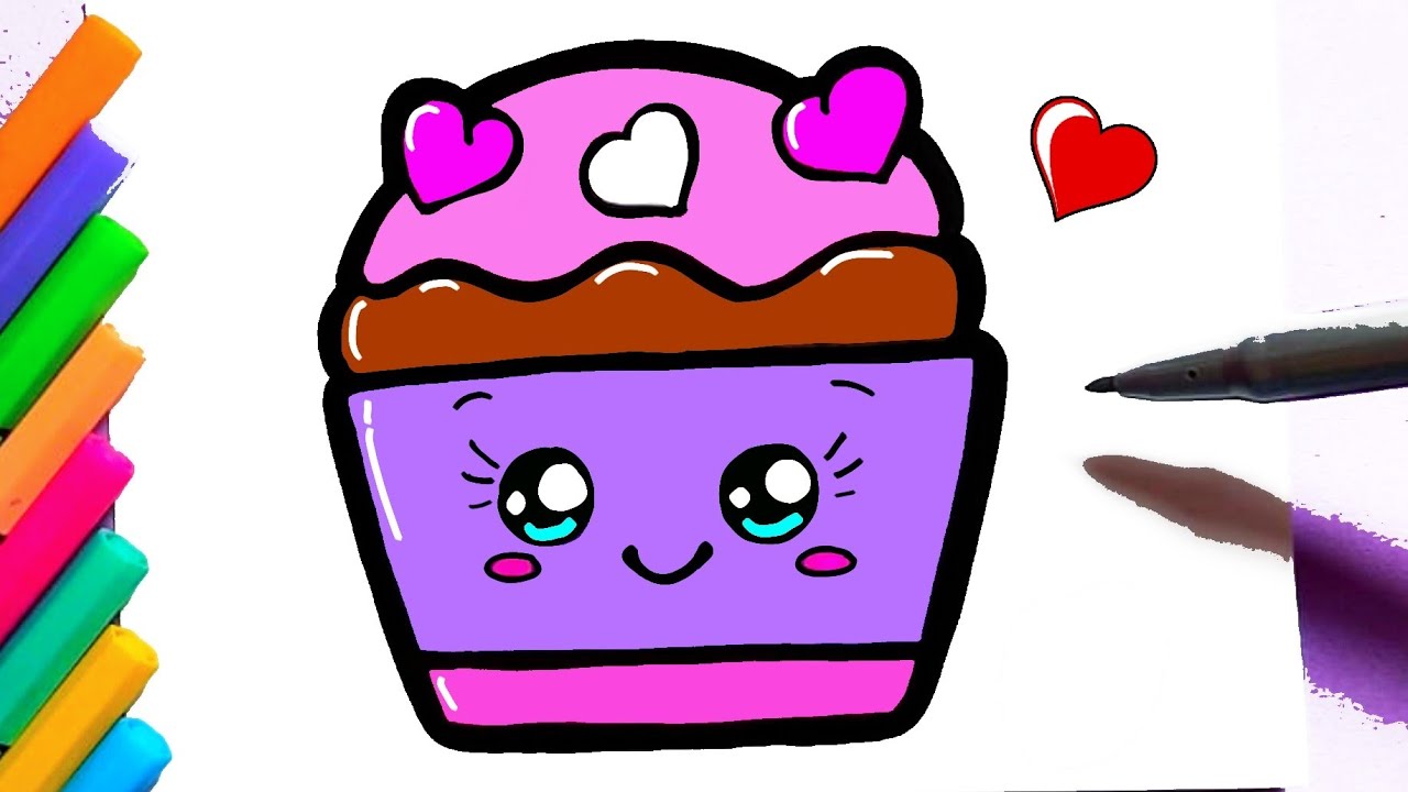 Como desenhar Brigadeiro fofo Kawaii ❤ Desenhos Kawaii, Desenhos